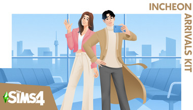 The Sims 4 Incheon Arrivals Kit